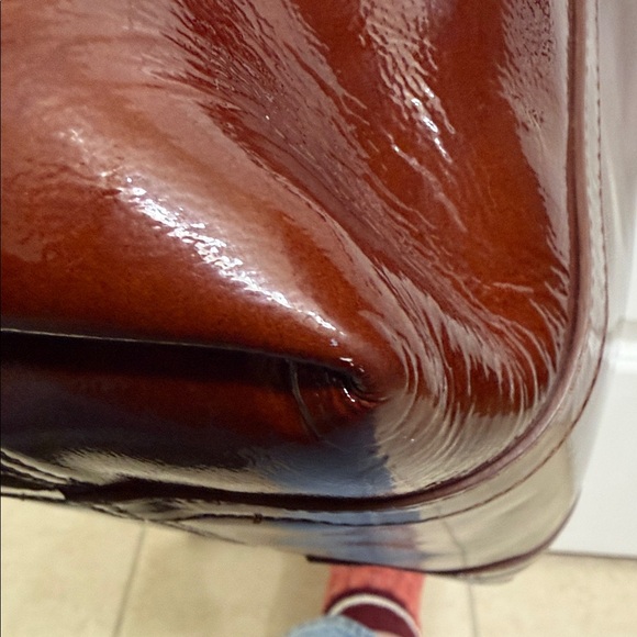 Sézane The Tote in Mahogany EUC - Picture 6 of 9